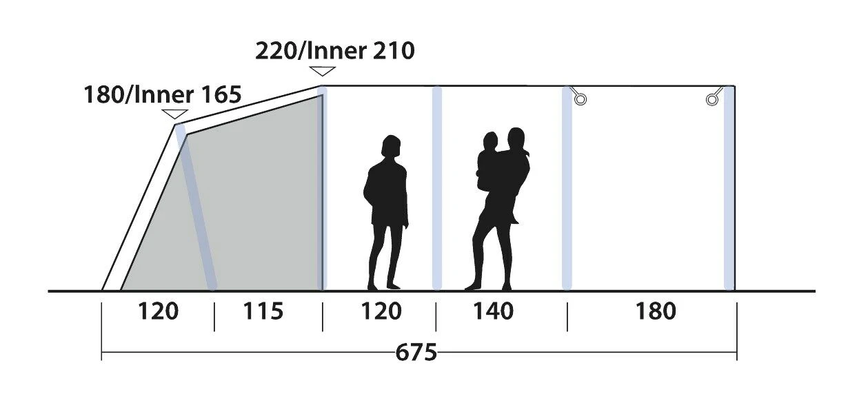 Outwell Birchdale 6PA Tent (2022) - Image 4