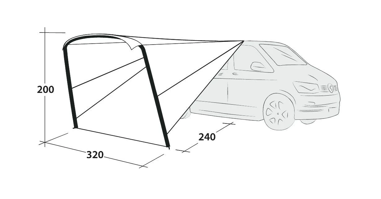 Outwell Touring Canopy Air - Image 6