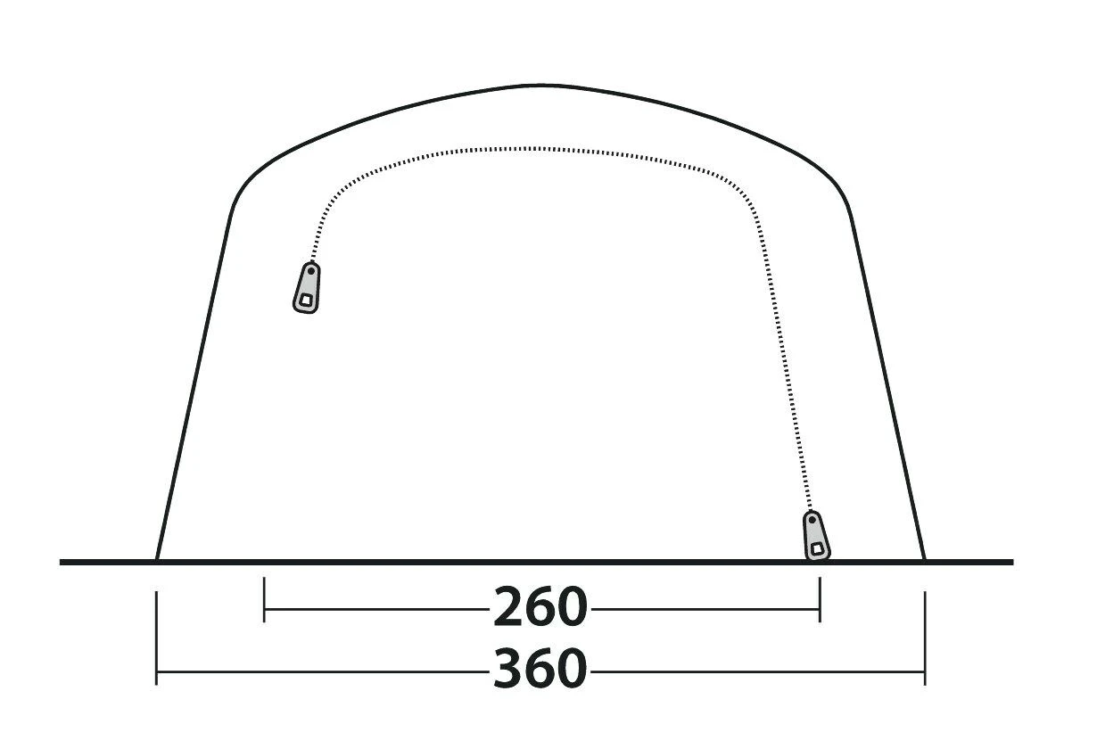 Outwell Jacksondale 5PA Tent (2022) - Image 5