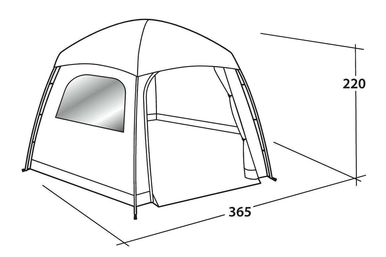 Easy Camp Moonlight Yurt Tent - Image 6