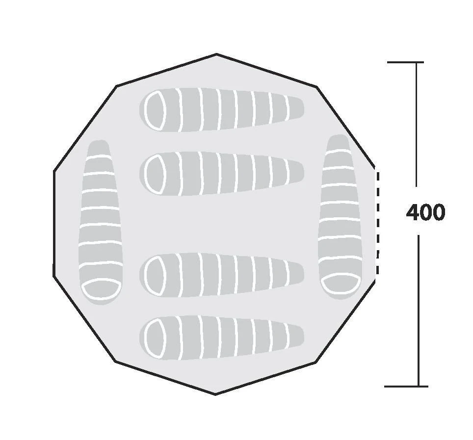 Robens Klondike Tipi Tent (2023) - Image 3
