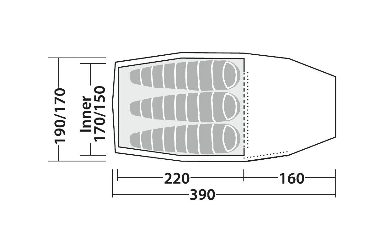 Robens Pioneer 3EX Tent (2022) - Image 3