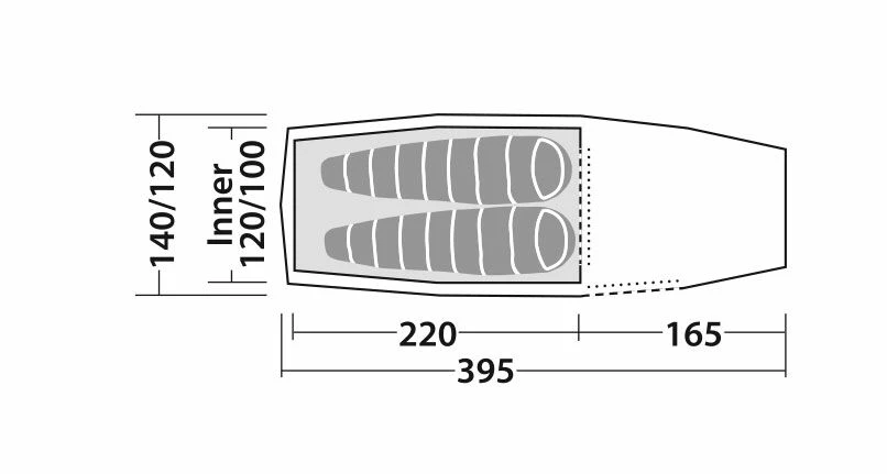 Robens Pioneer 2EX Tent (2022) - Image 3