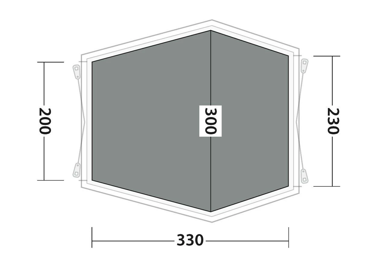 Outwell Woodcrest Flat Woven Carpet - Image 2