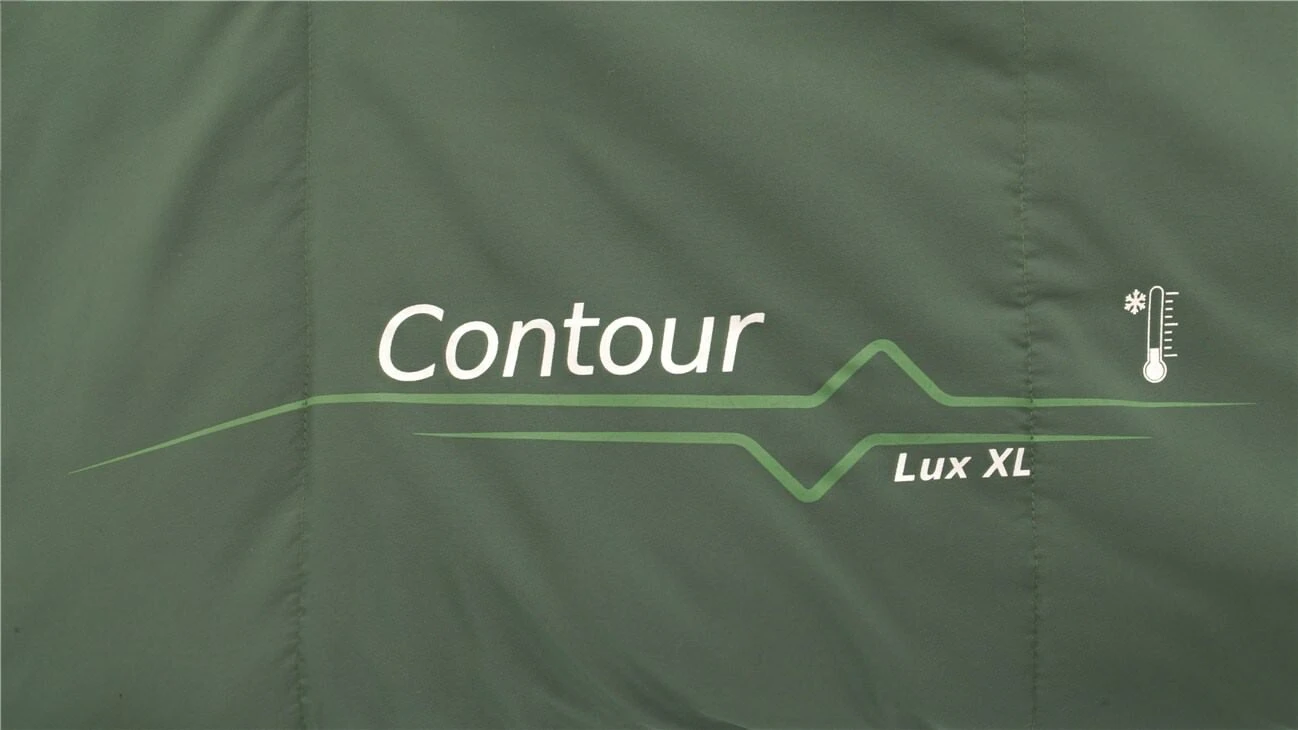 Outwell Contour Lux XL (Green) Sleeping Bag - Image 4