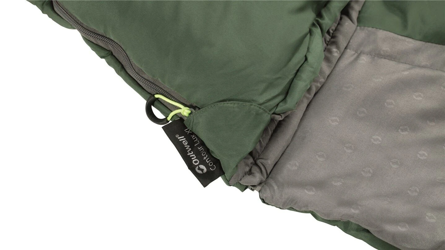 Outwell Contour Lux XL (Green) Sleeping Bag - Image 8