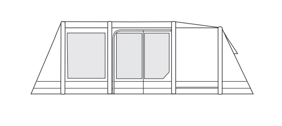 Outdoor Revolution Airedale 5.0s Tent (2022) - Image 5