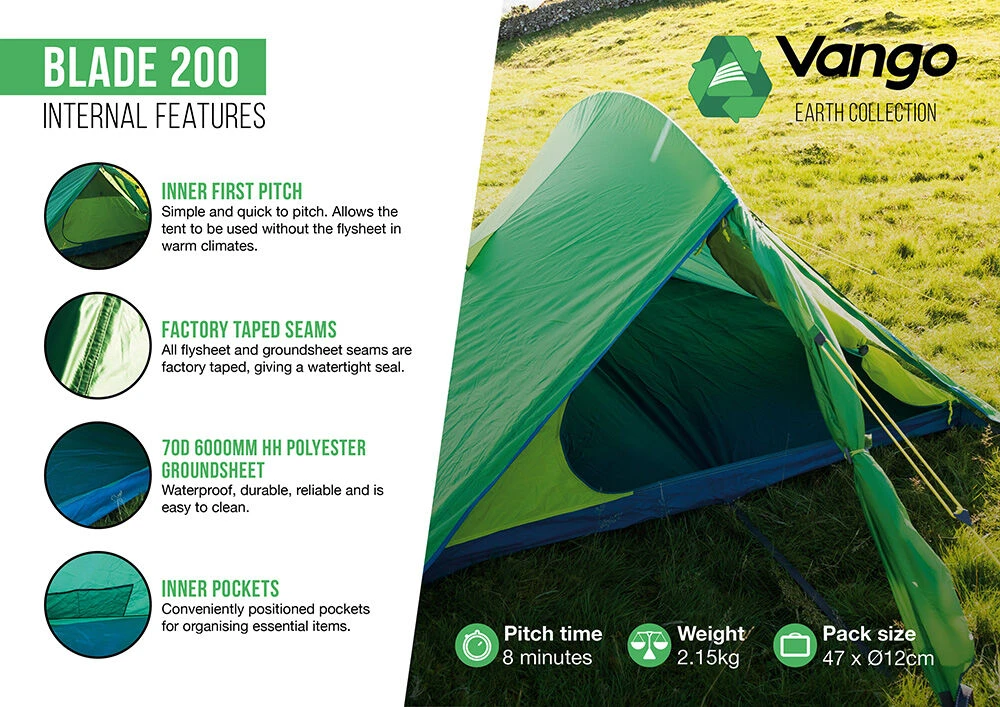 Vango Blade 200 Tent (2022) - Image 7