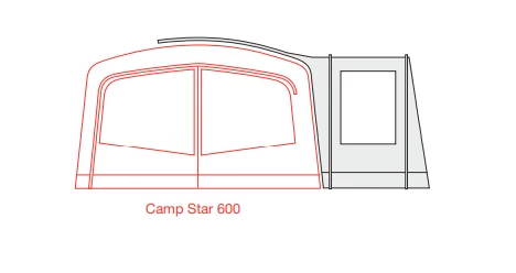 Outdoor Revolution Camp Star Side Porch (500xl, 600, 700) (2022) - Image 2