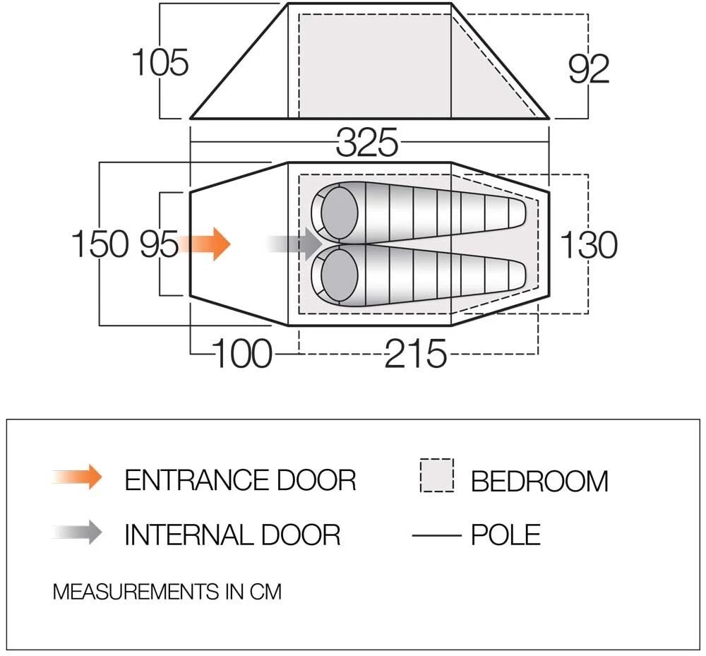 Vango Scafell 200 Tent (2022) - Image 2