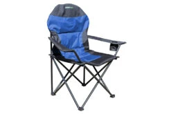 Outdoor Revolution High Back Chair XL Navy Blue And Black