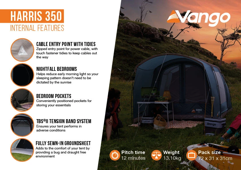 Vango Harris 350 Poled Tent (2023) - Image 7