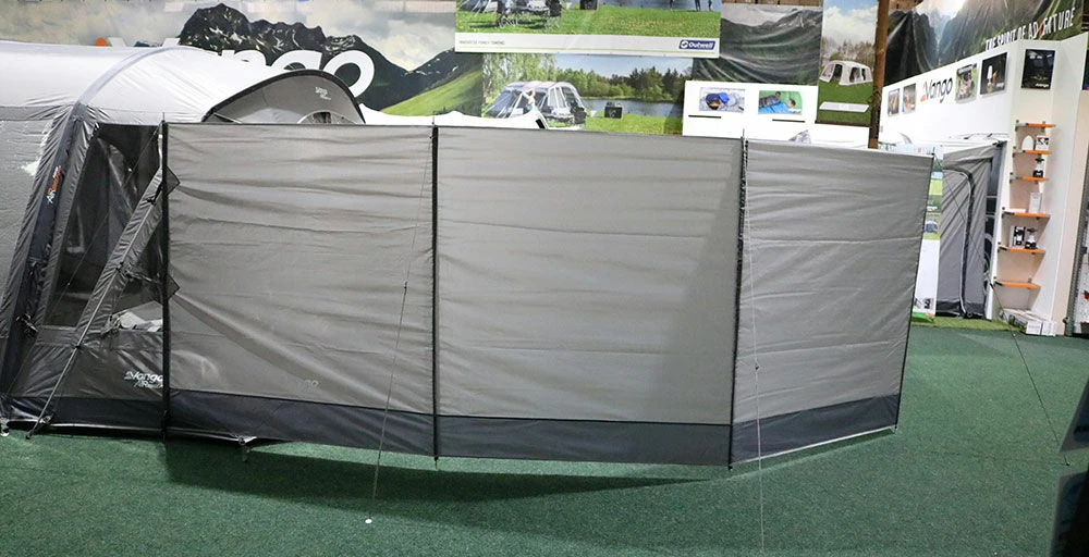 Vango Homestead Family Windbreak (5 Pole) Cloud Grey - Image 5