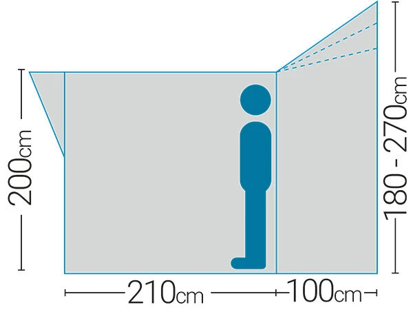 Westfield Orion 300 Performance Air DriveAway Awning - Image 2