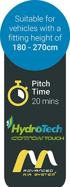 Westfield Orion 300 Performance Air DriveAway Awning - Image 8