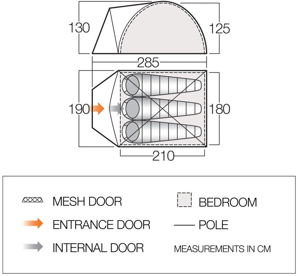 Vango Alpha 300 Tent (2021) - Image 3