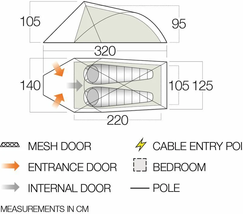 Vango Helvellyn 200 Tent (2022) - Image 2