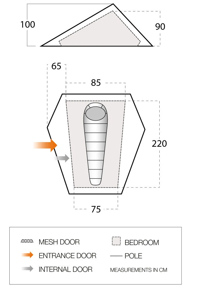 Vango Heddon 100 Tent (2022) - Image 3