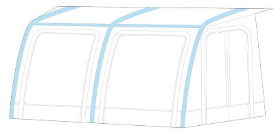 Westfield Vega 330 Performance Air Porch Awning (240 - 255cm) - Image 5